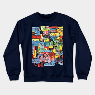 abstraction Crewneck Sweatshirt